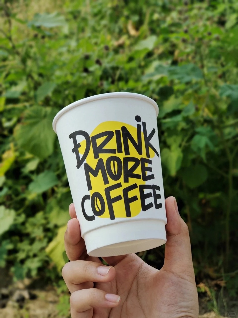 Custom double-layer paper cup sample detail