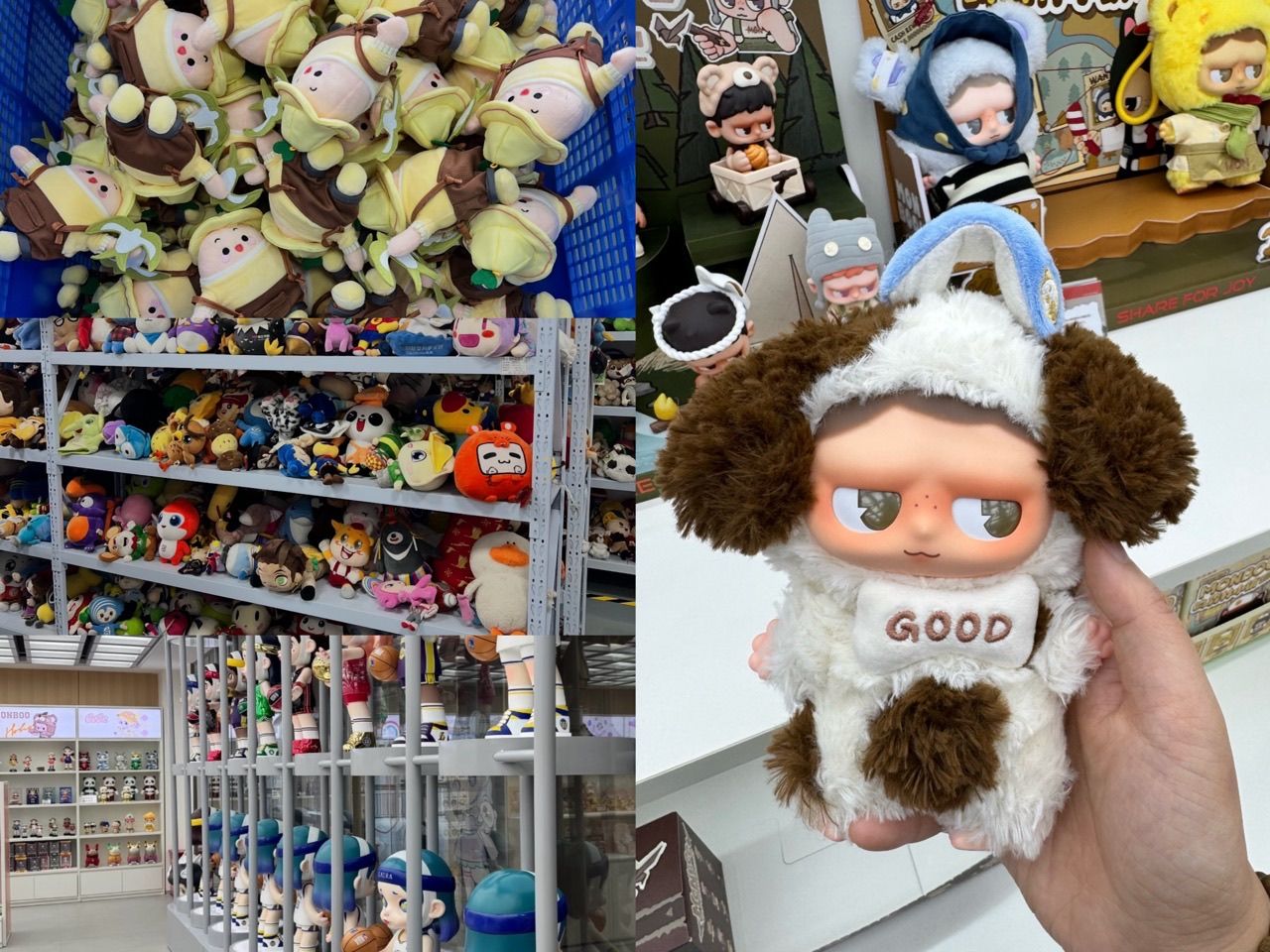 Custom plush toys, collectible figures, blind boxes, and promotional toys