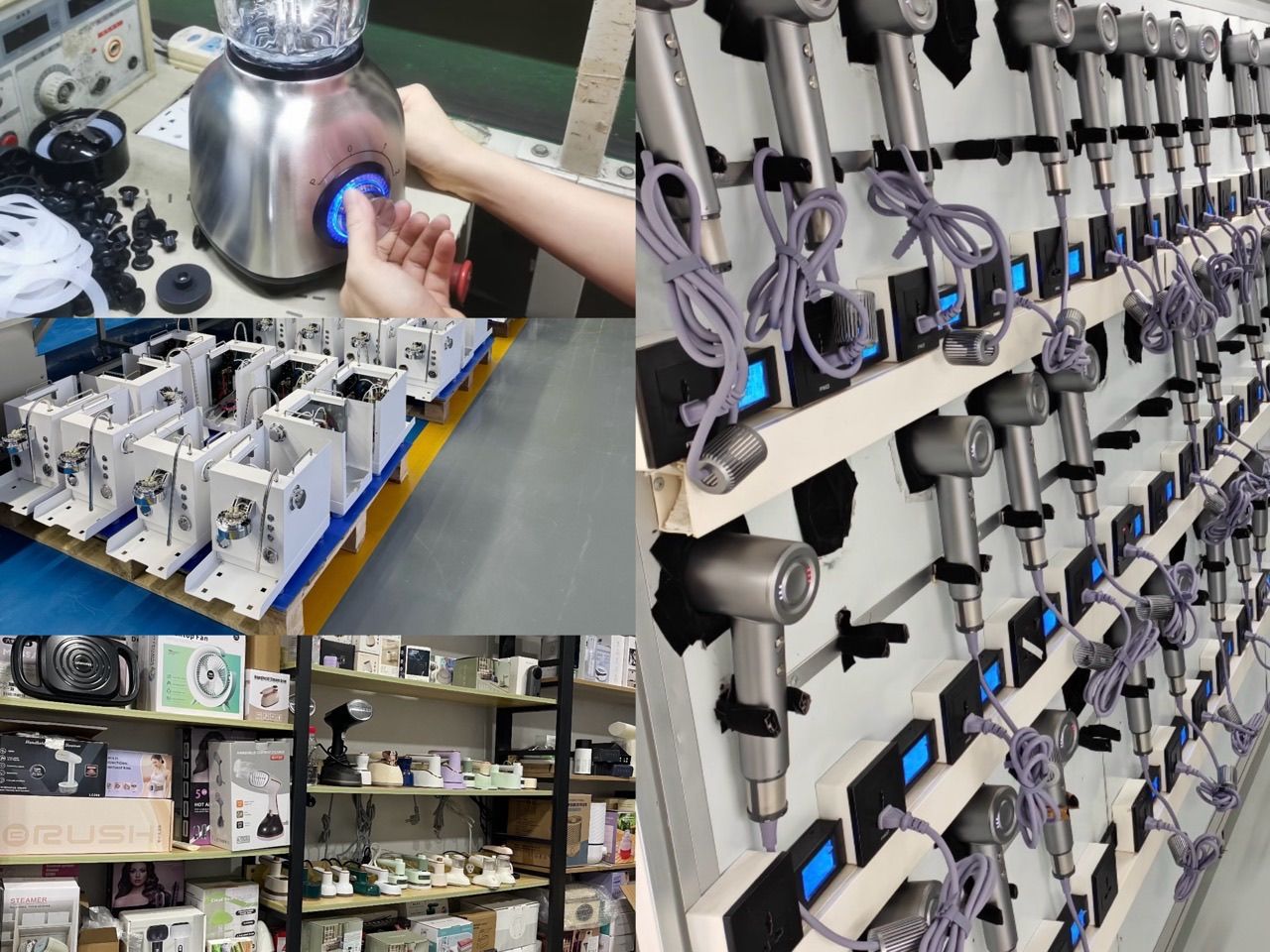 Home appliance sourcing including electric fans, coffee machines, garment steamers, and selected private label household appliances